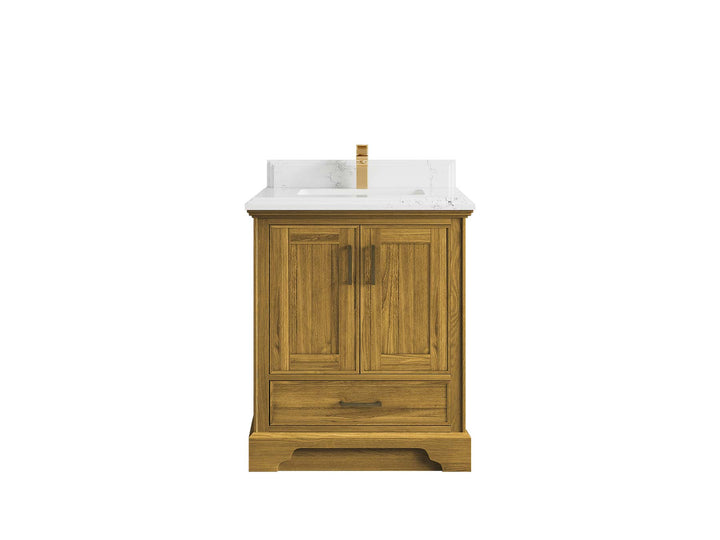 Charlotte White Oak 30 in. W x 22 in. D Single Sink Bathroom Vanity - photo 13