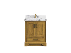 Charlotte White Oak 30 in. W x 22 in. D Single Sink Bathroom Vanity - photo 20