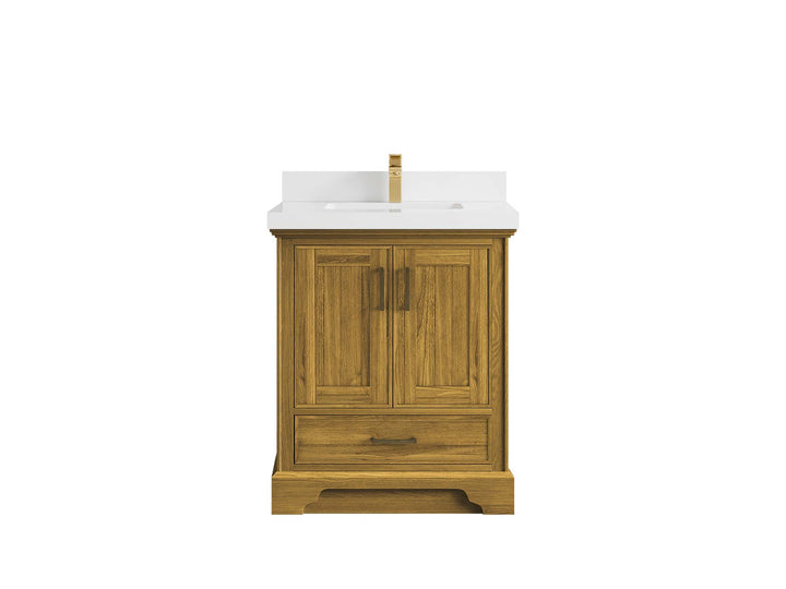 Charlotte White Oak 30 in. W x 22 in. D Single Sink Bathroom Vanity - photo 22