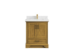Charlotte White Oak 30 in. W x 22 in. D Single Sink Bathroom Vanity - photo 15