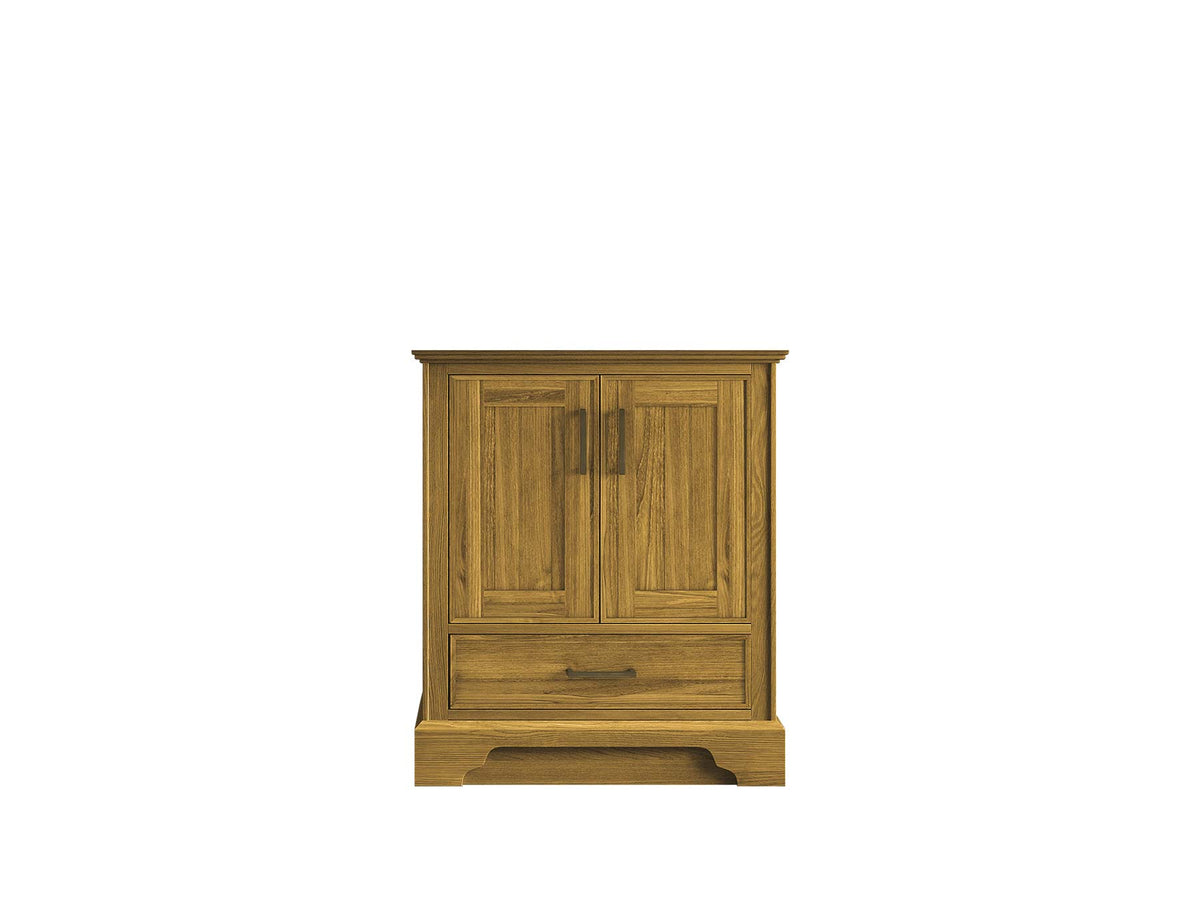 Charlotte White Oak 30 in. W x 22 in. D Single Sink Bathroom Vanity - Willow Bath and Vanity