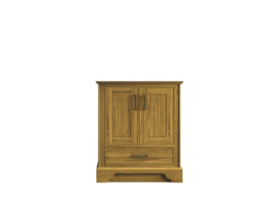 Charlotte White Oak 30 in. W x 22 in. D Single Sink Bathroom Vanity - Willow Bath and Vanity