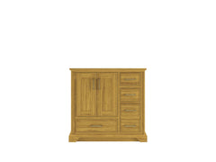 Charlotte White Oak 36 in. W x 22 in. D Left Offset Sink Bathroom Vanity - photo 6