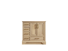 Charlotte White Oak 36 in. W x 22 in. D Center Sink Bathroom Vanity - photo 26