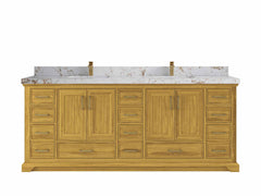 Charlotte White Oak 84 in. W x 22 in. D Double Sink Bathroom Vanity - photo 22