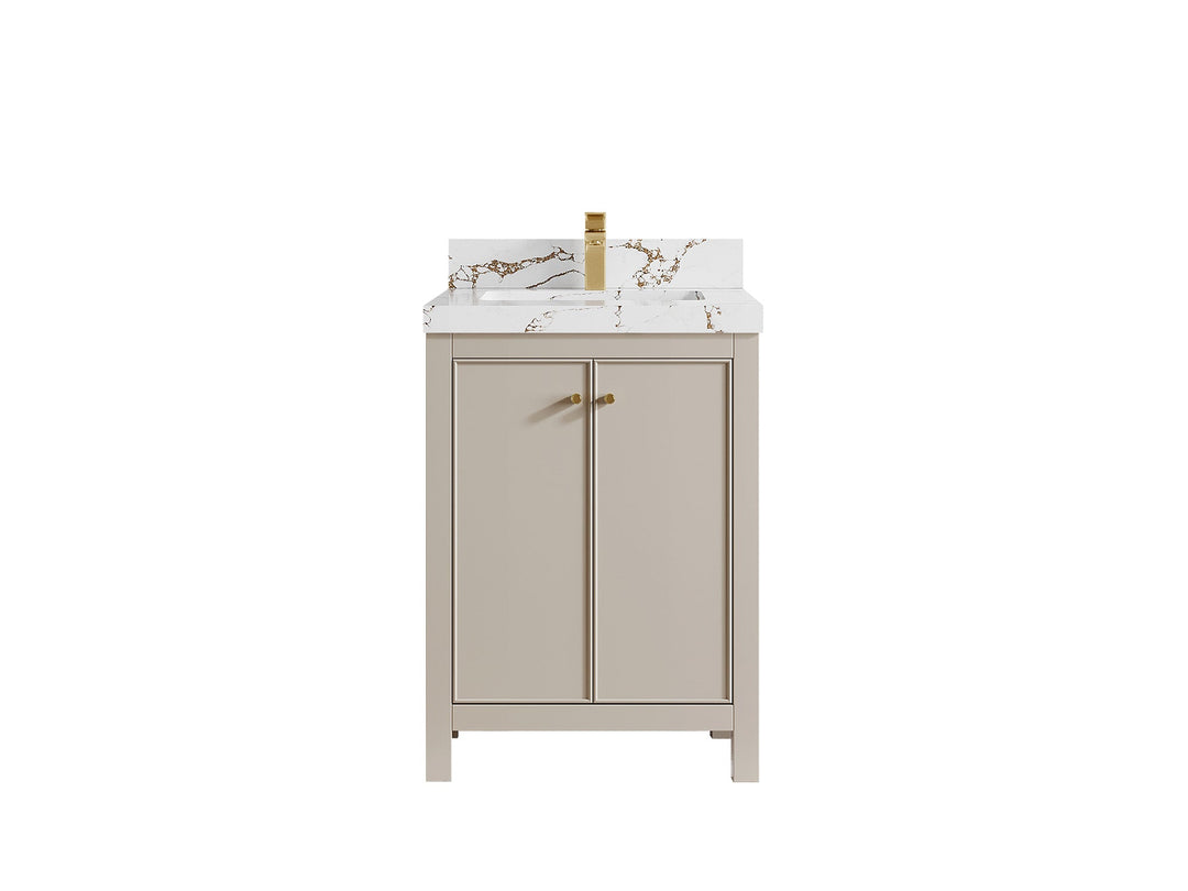 Chicago 24 in. W x 22 in. D Single Sink Bathroom Vanity - Willow Bath and Vanity