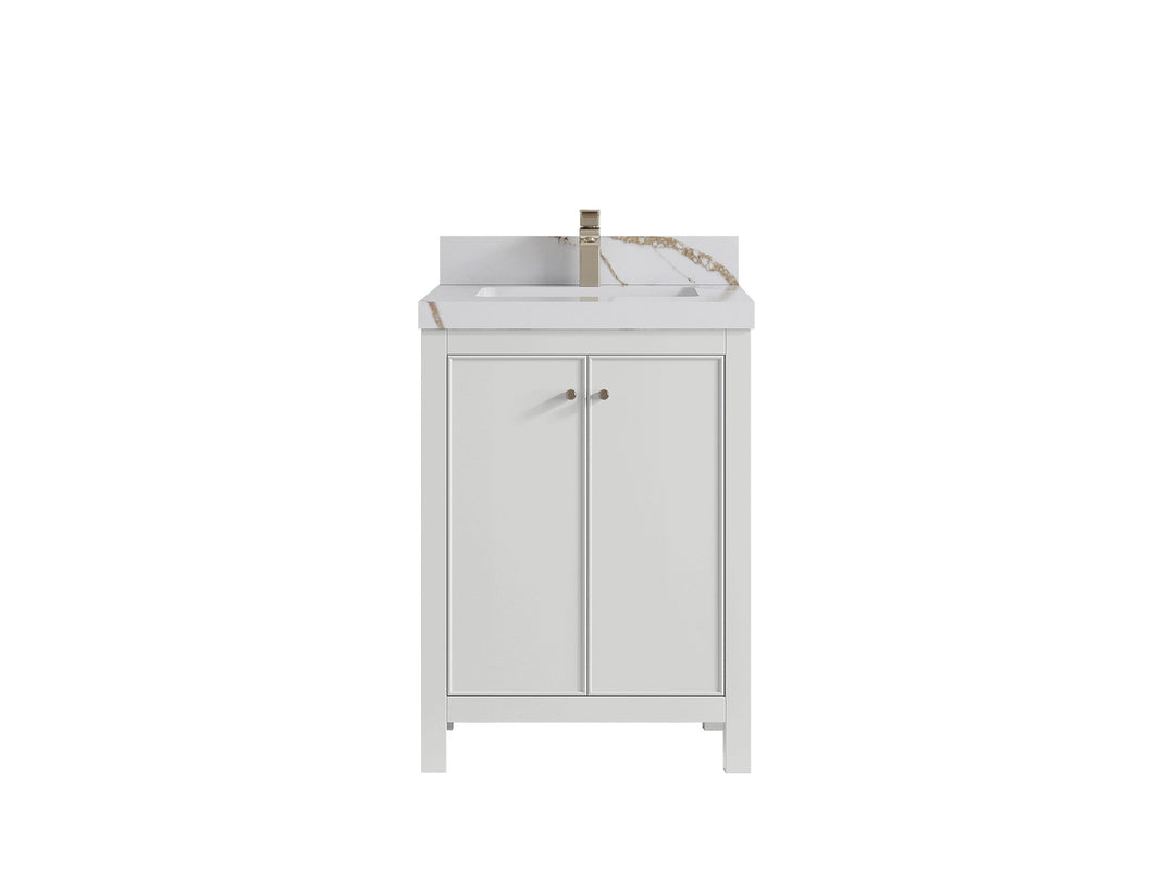 Chicago 24 in. W x 22 in. D Single Sink Bathroom Vanity - Willow Bath and Vanity
