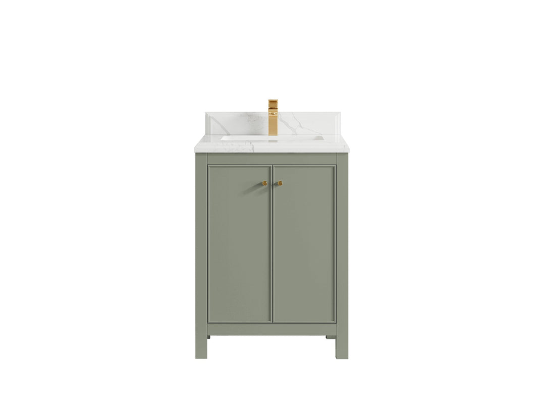 Chicago 24 in. W x 22 in. D Single Sink Bathroom Vanity - Willow Bath and Vanity