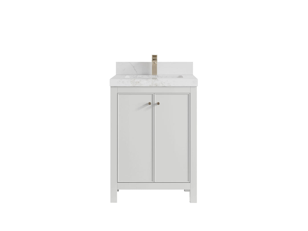 Chicago 24 in. W x 22 in. D Single Sink Bathroom Vanity - Willow Bath and Vanity