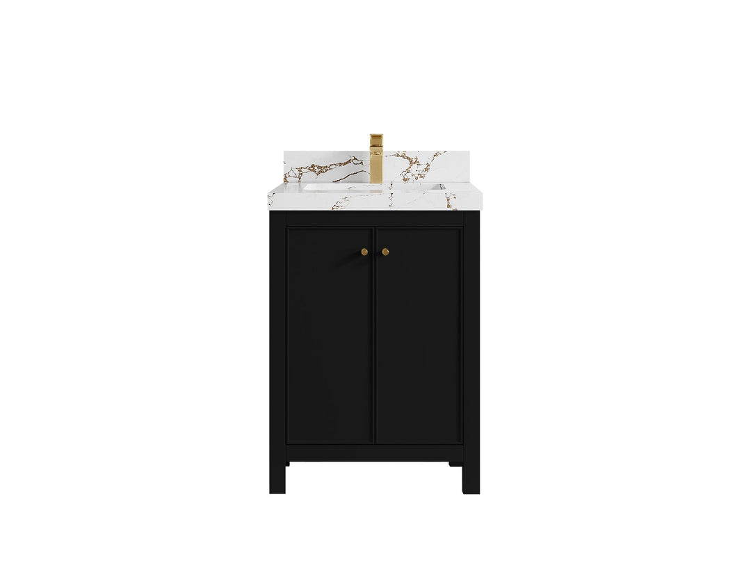 Chicago 24 in. W x 22 in. D Single Sink Bathroom Vanity - Willow Bath and Vanity
