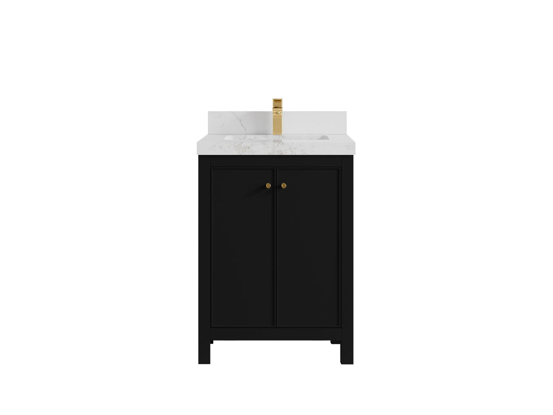 Chicago 24 in. W x 22 in. D Single Sink Bathroom Vanity - Willow Bath and Vanity