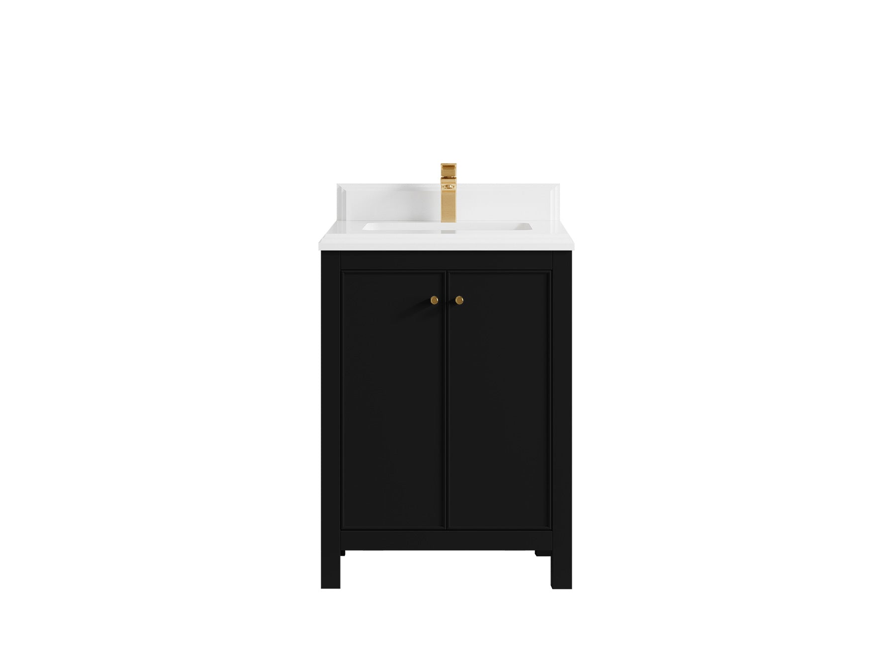 Chicago 24 in. W x 22 in. D Single Sink Bathroom Vanity - Willow Bath and Vanity