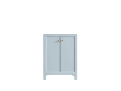 Chicago 24-inch bathroom vanity cabinet in Blue Heather