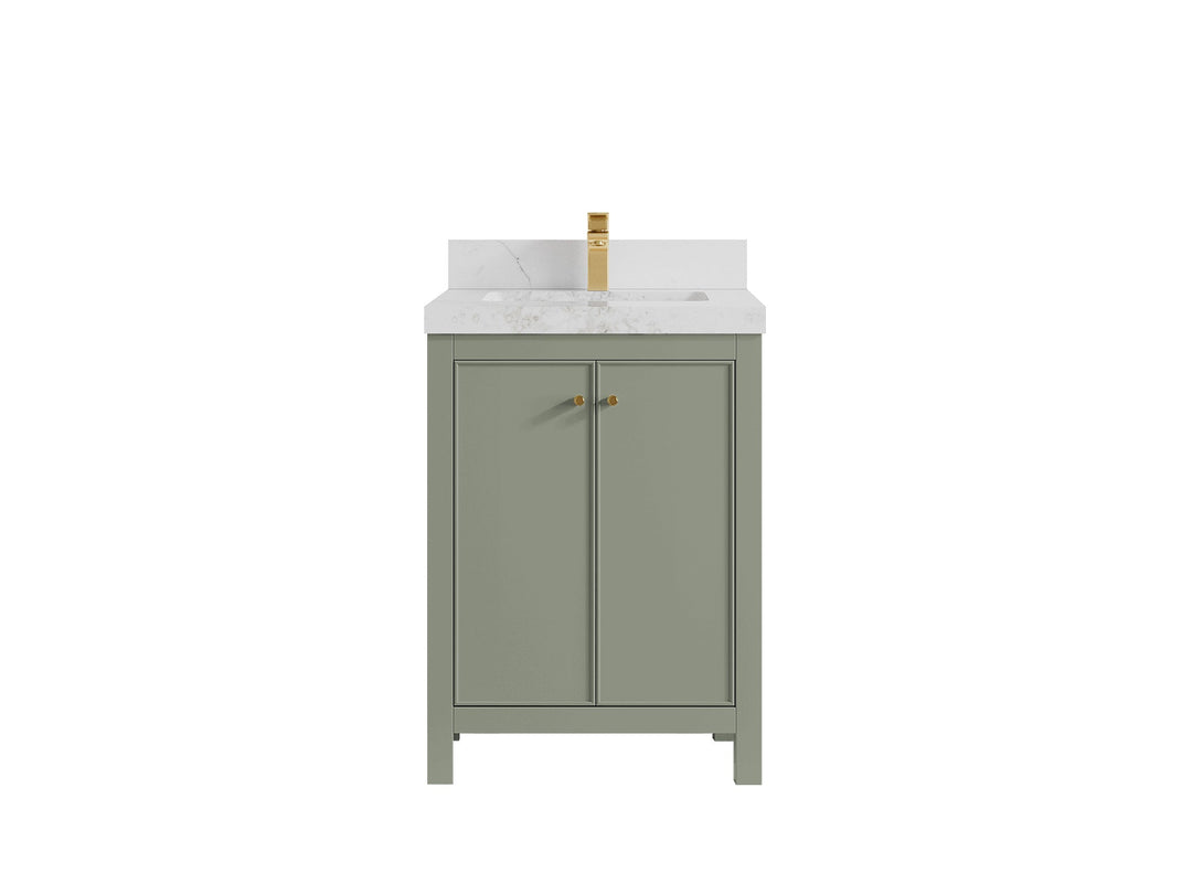 Chicago 24 in. W x 22 in. D Single Sink Bathroom Vanity - Willow Bath and Vanity