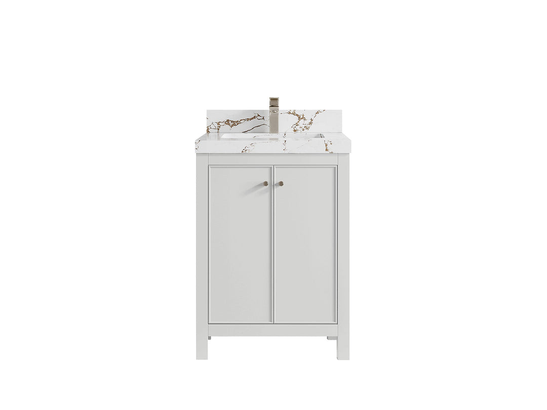 Chicago 24 in. W x 22 in. D Single Sink Bathroom Vanity - Willow Bath and Vanity