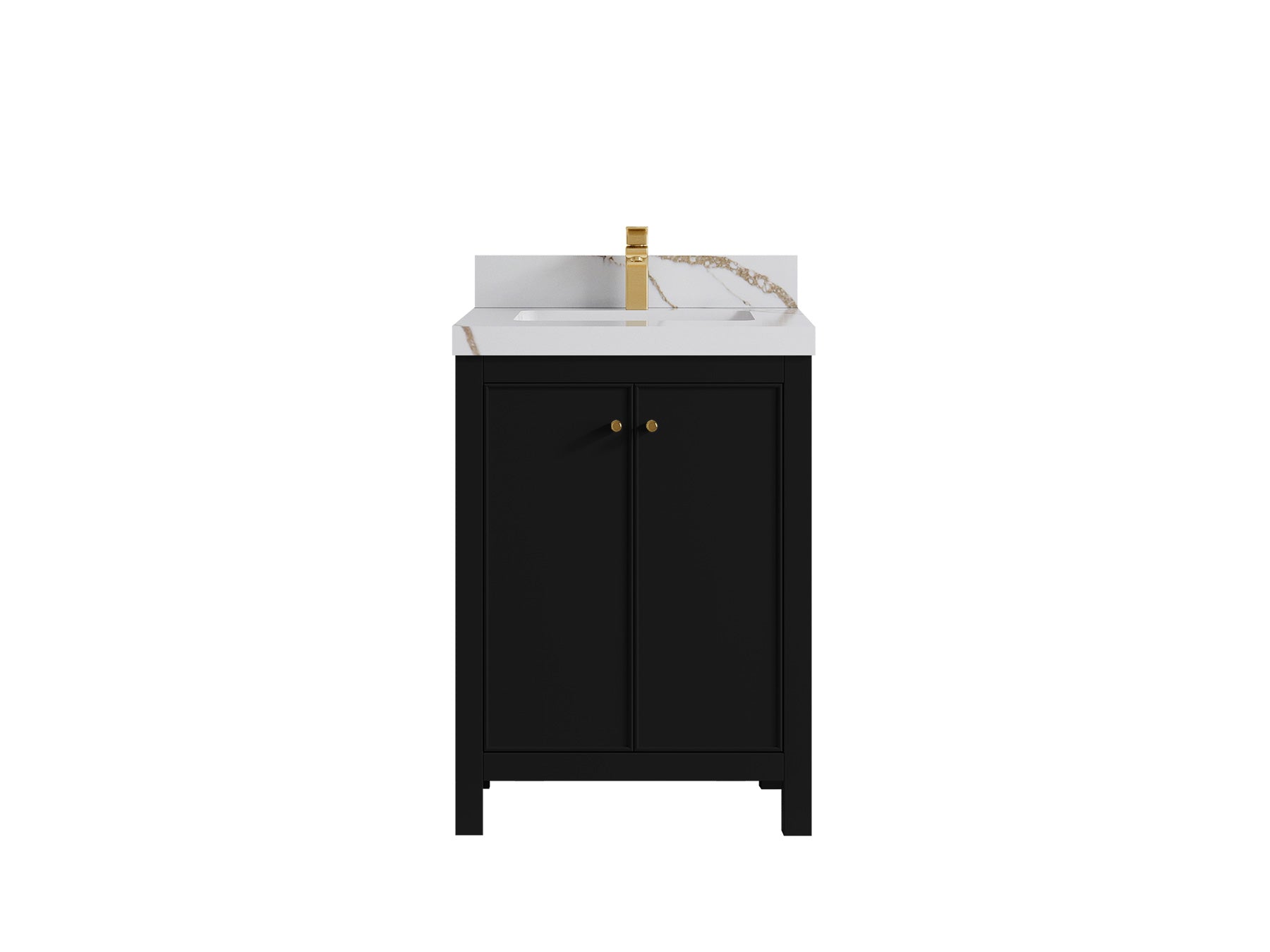 Chicago 24 in. W x 22 in. D Single Sink Bathroom Vanity - Willow Bath and Vanity