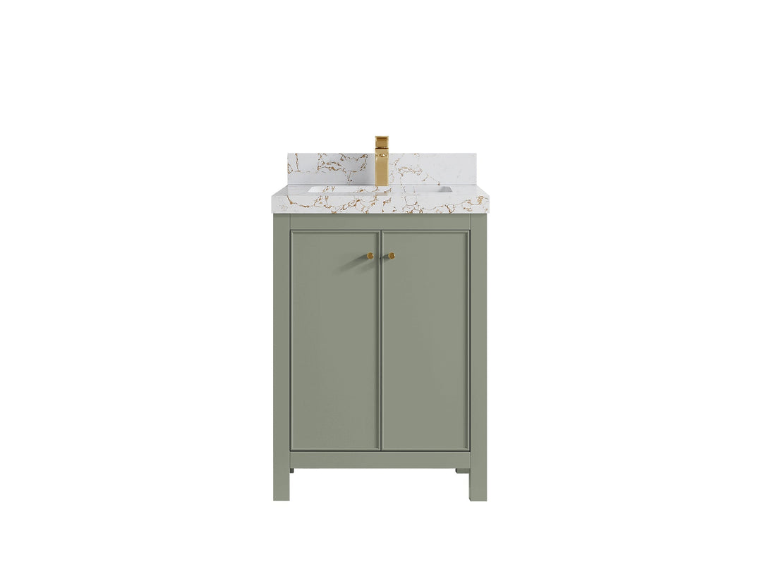 Chicago 24 in. W x 22 in. D Single Sink Bathroom Vanity - Willow Bath and Vanity