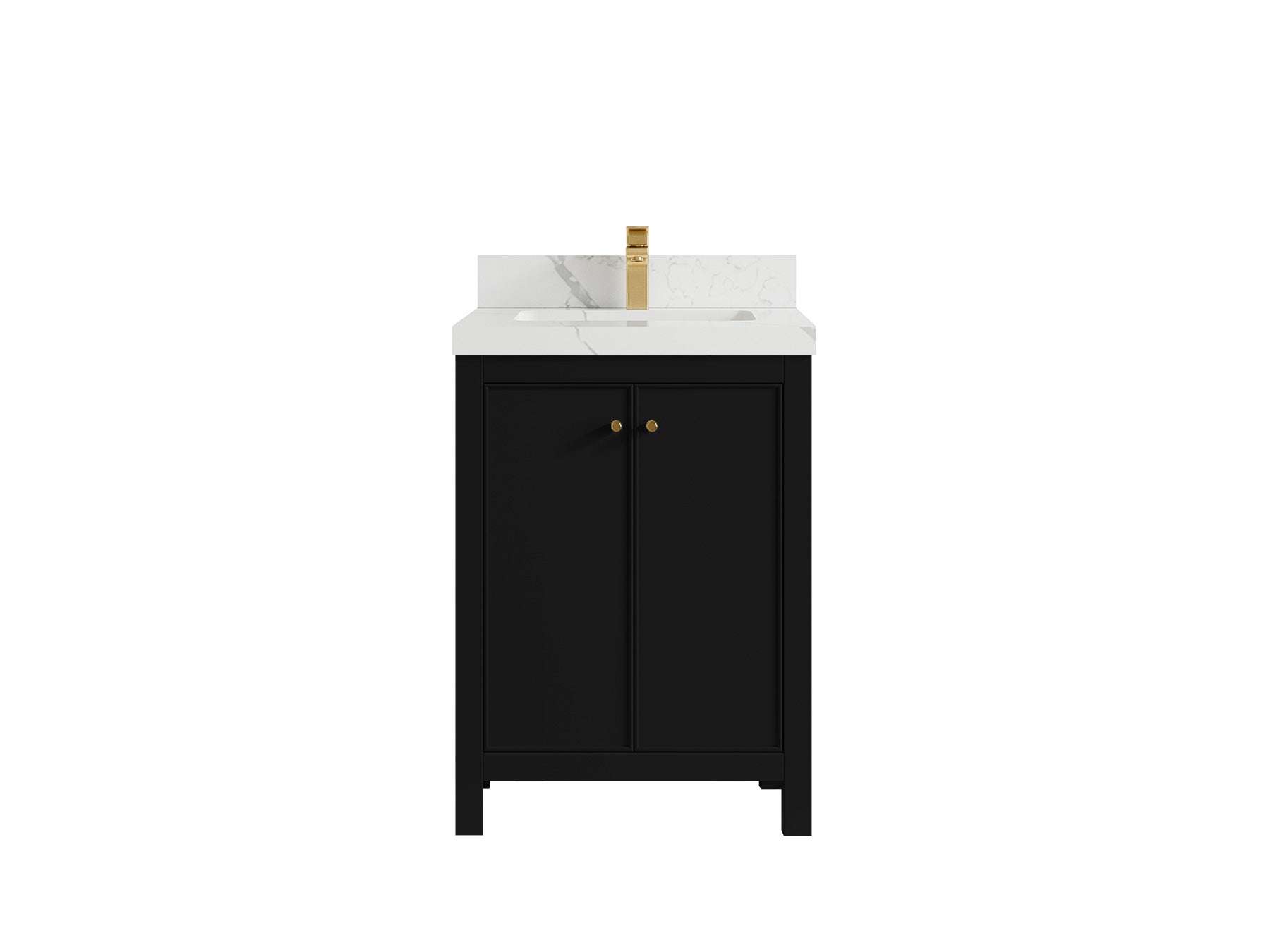 Chicago 24 in. W x 22 in. D Single Sink Bathroom Vanity - Willow Bath and Vanity