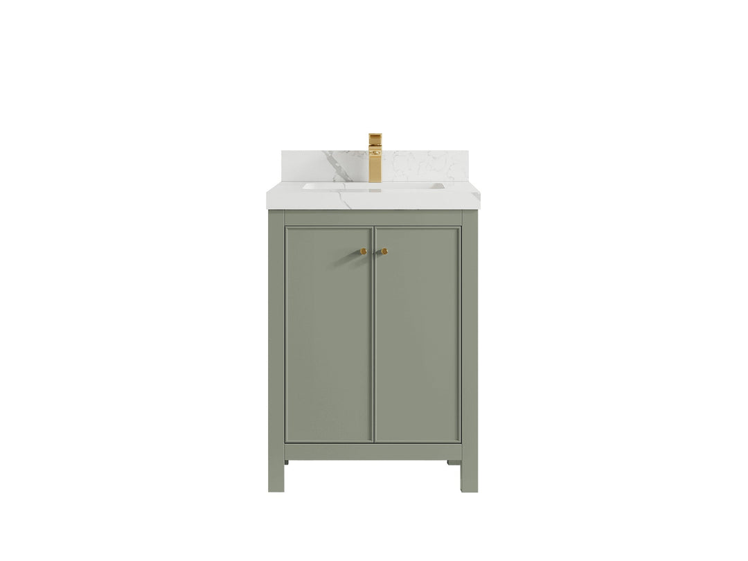 Chicago 24 in. W x 22 in. D Single Sink Bathroom Vanity - Willow Bath and Vanity