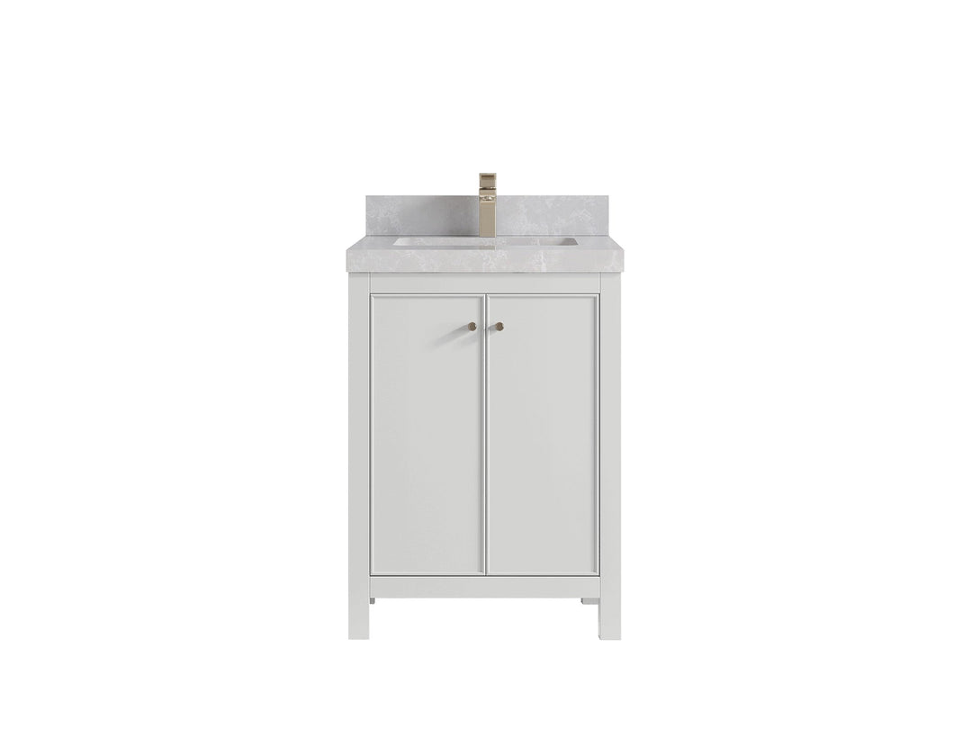 Chicago 24 in. W x 22 in. D Single Sink Bathroom Vanity - Willow Bath and Vanity