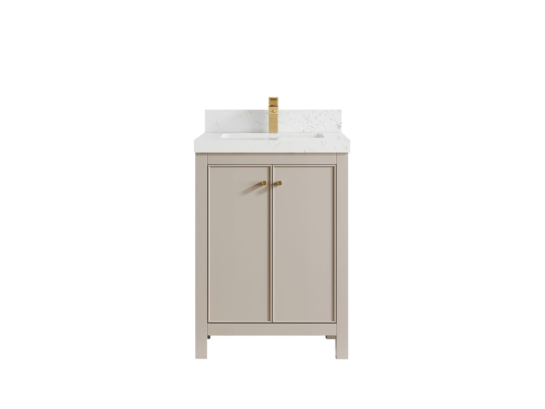 Chicago 24 in. W x 22 in. D Single Sink Bathroom Vanity - Willow Bath and Vanity