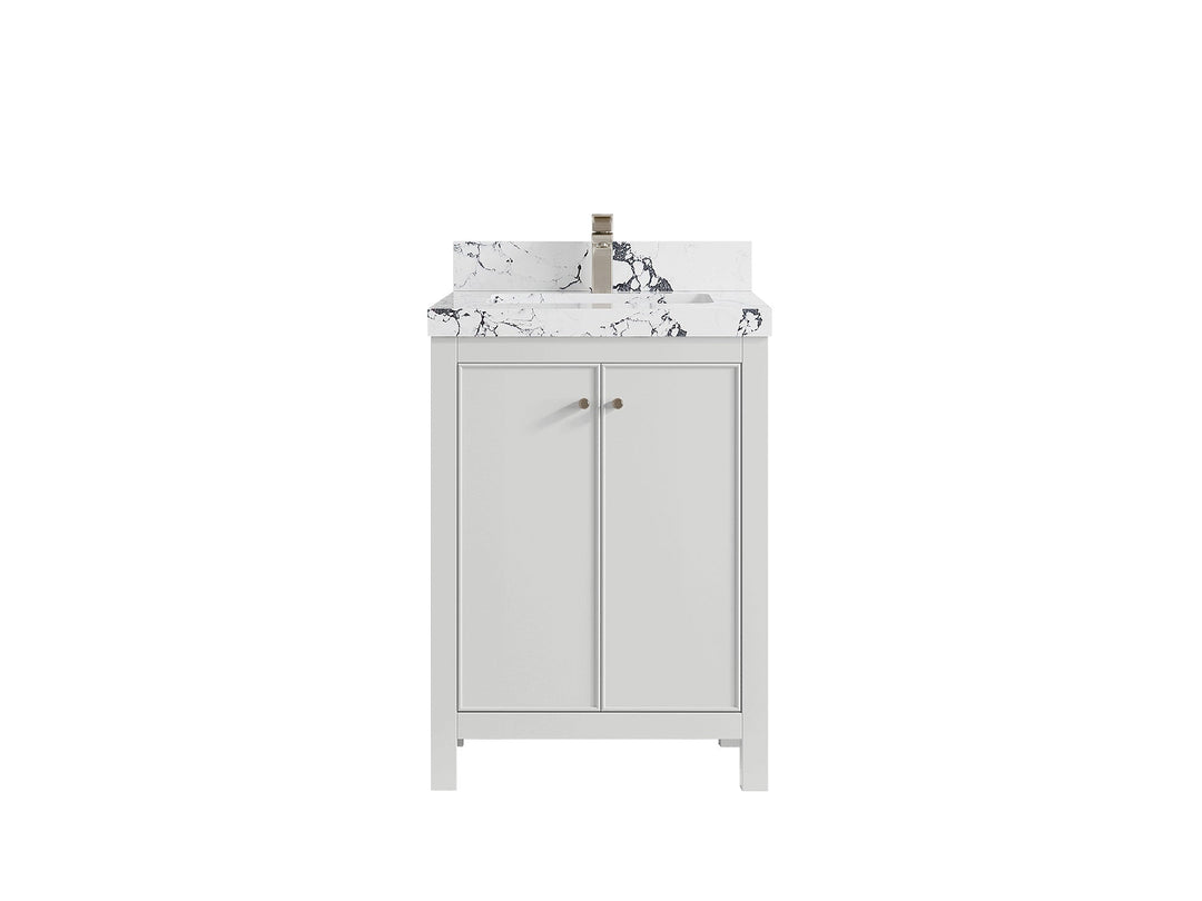 Chicago 24 in. W x 22 in. D Single Sink Bathroom Vanity - Willow Bath and Vanity