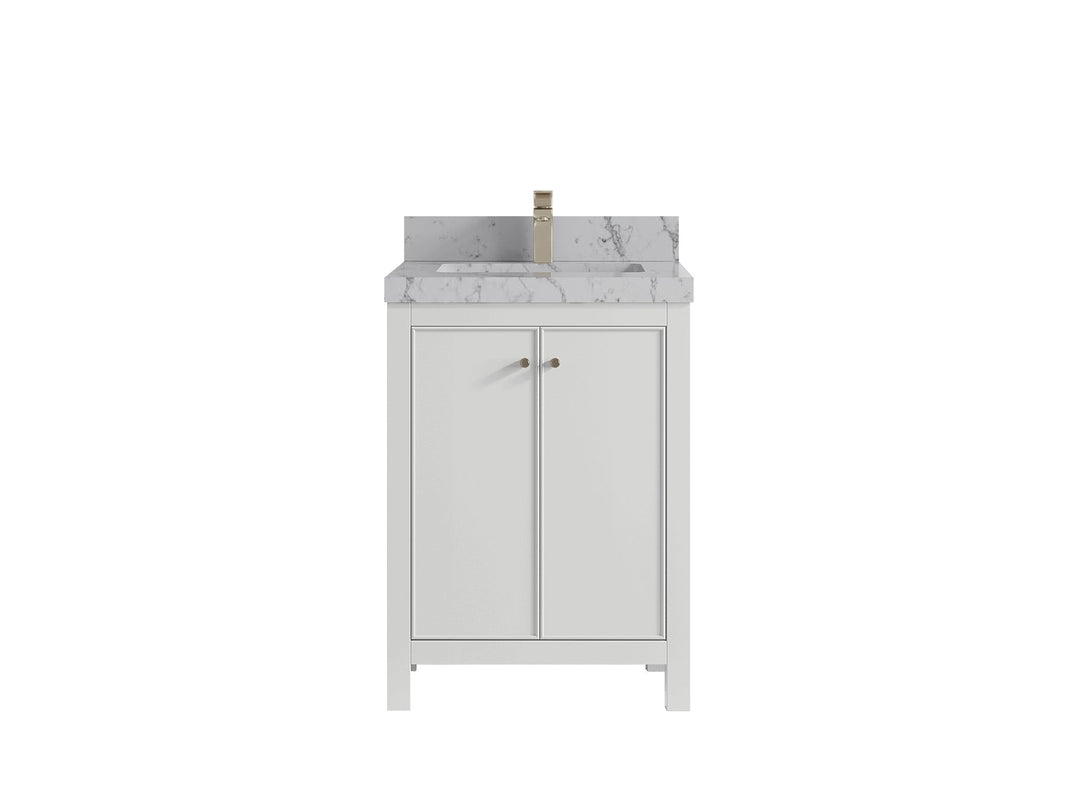 Chicago 24 in. W x 22 in. D Single Sink Bathroom Vanity - Willow Bath and Vanity