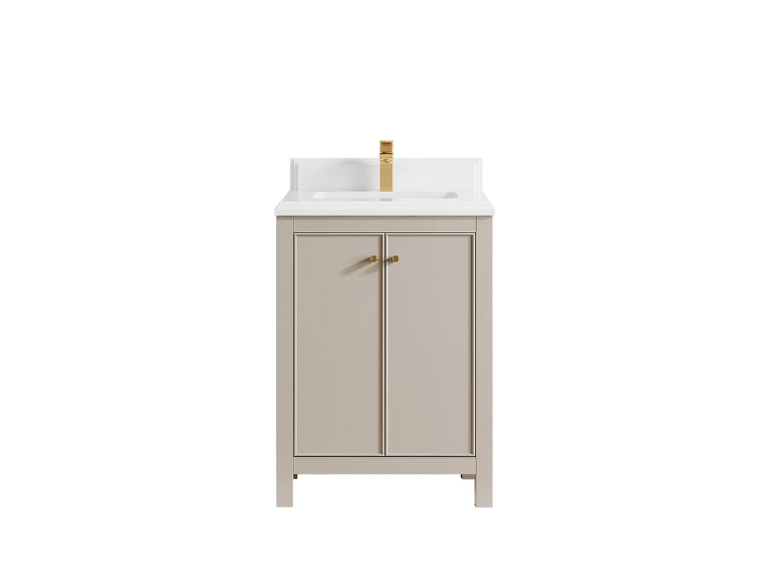 Chicago 24 in. W x 22 in. D Single Sink Bathroom Vanity - Willow Bath and Vanity
