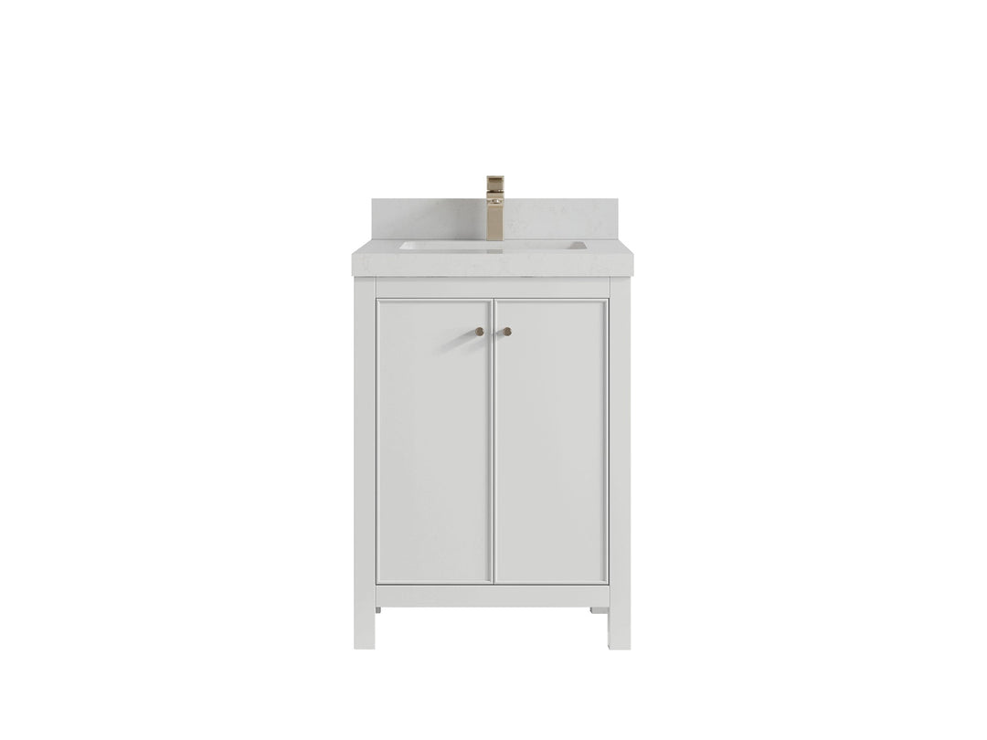 Chicago 24 in. W x 22 in. D Single Sink Bathroom Vanity - Willow Bath and Vanity