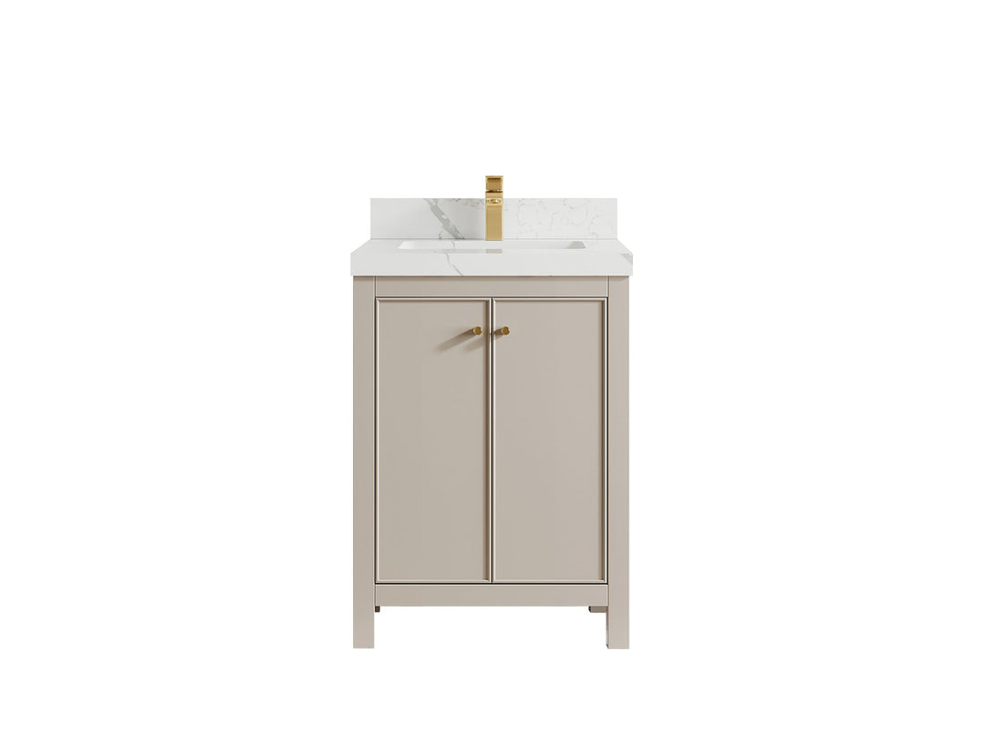 Chicago 24 in. W x 22 in. D Single Sink Bathroom Vanity - Willow Bath and Vanity