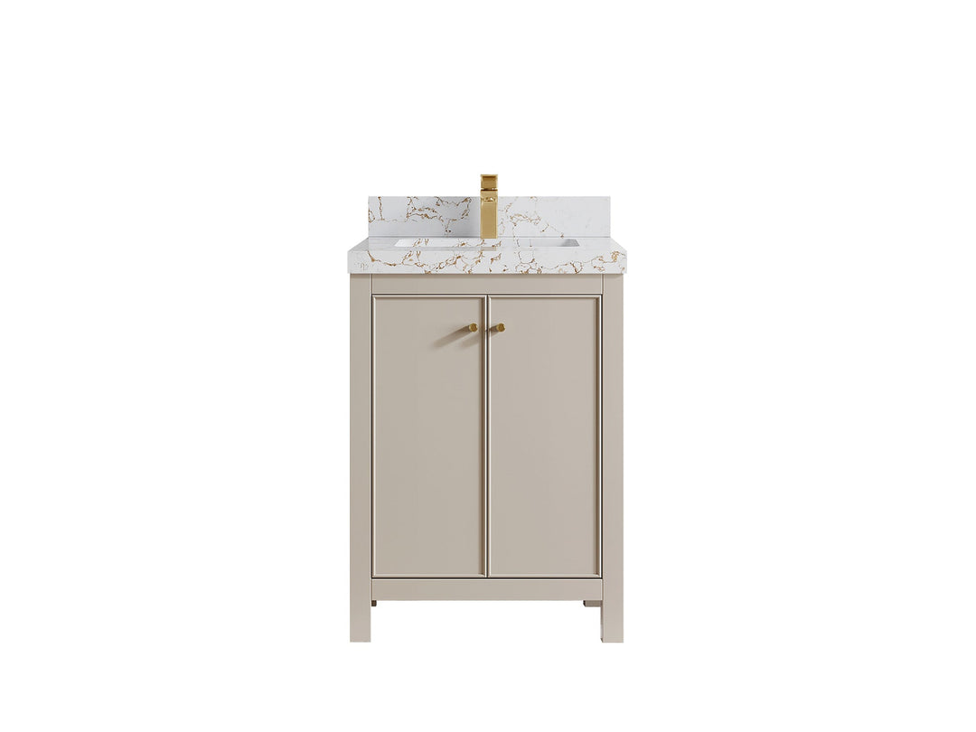 Chicago 24 in. W x 22 in. D Single Sink Bathroom Vanity - Willow Bath and Vanity