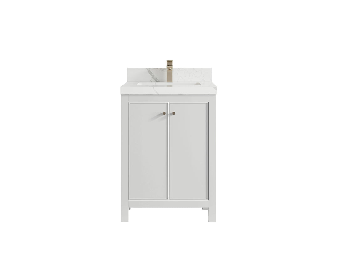 Chicago 24 in. W x 22 in. D Single Sink Bathroom Vanity - Willow Bath and Vanity