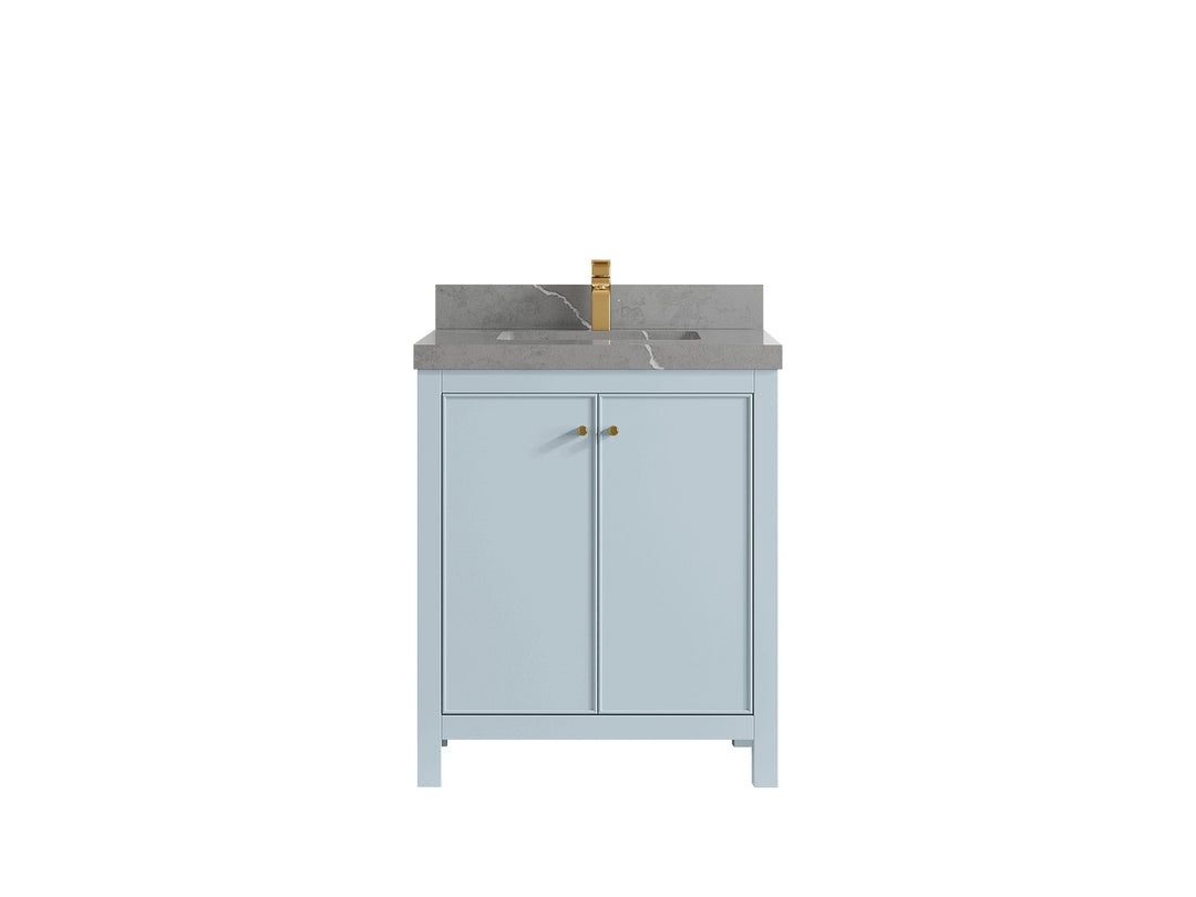 Chicago 30 in. W x 22 in. D Single Sink Bathroom Vanity - Willow Bath and Vanity