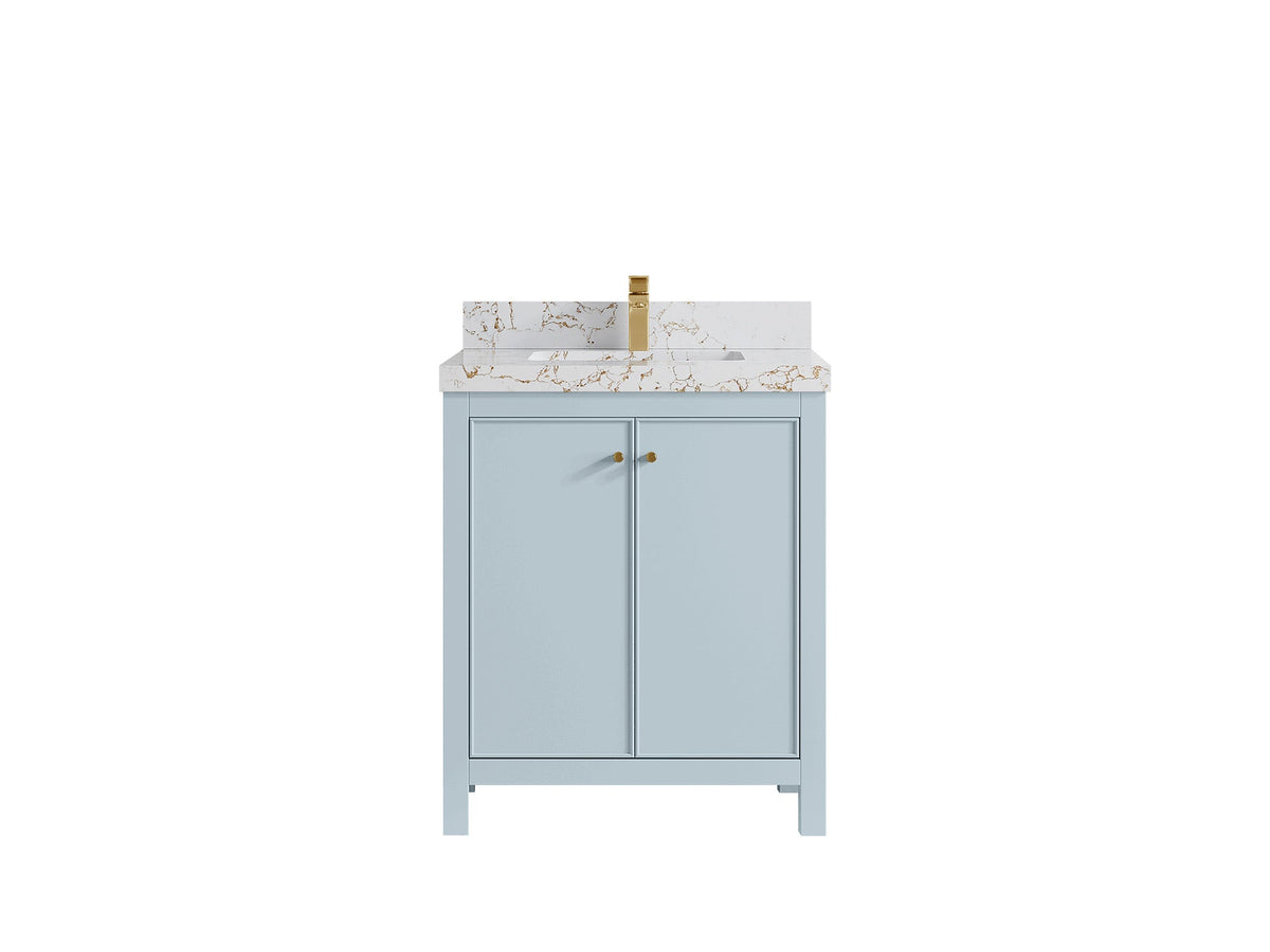 Chicago 30 in. W x 22 in. D Single Sink Bathroom Vanity - Willow Bath and Vanity