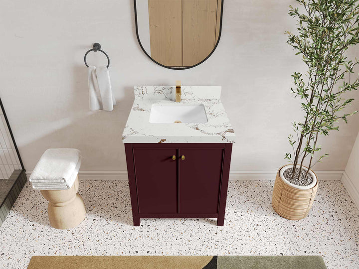 Chicago 30 in. W x 22 in. D Single Sink Bathroom Vanity - photo 42