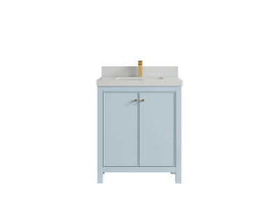 Chicago 30 in. W x 22 in. D Single Sink Bathroom Vanity - Willow Bath and Vanity
