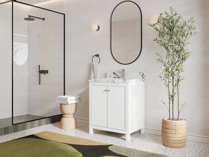 Chicago 30 in. W x 22 in. D Single Sink Bathroom Vanity - photo 2