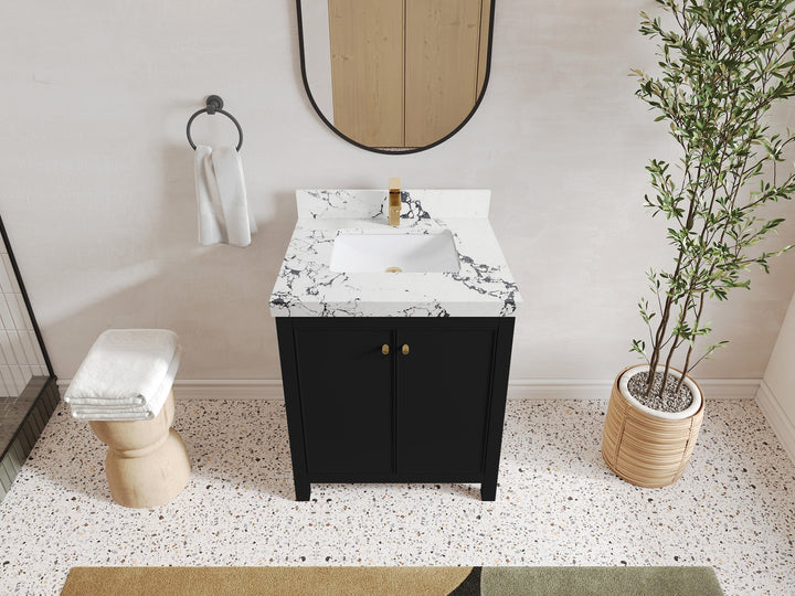 Chicago 30 in. W x 22 in. D Single Sink Bathroom Vanity - photo 40
