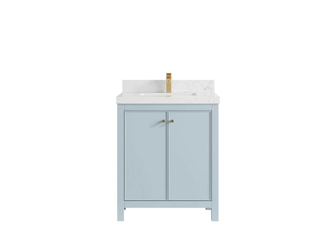 Chicago 30 in. W x 22 in. D Single Sink Bathroom Vanity - Willow Bath and Vanity