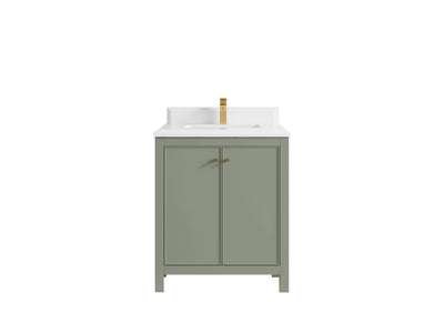 Chicago 30 in. W x 22 in. D Single Sink Bathroom Vanity - Willow Bath and Vanity