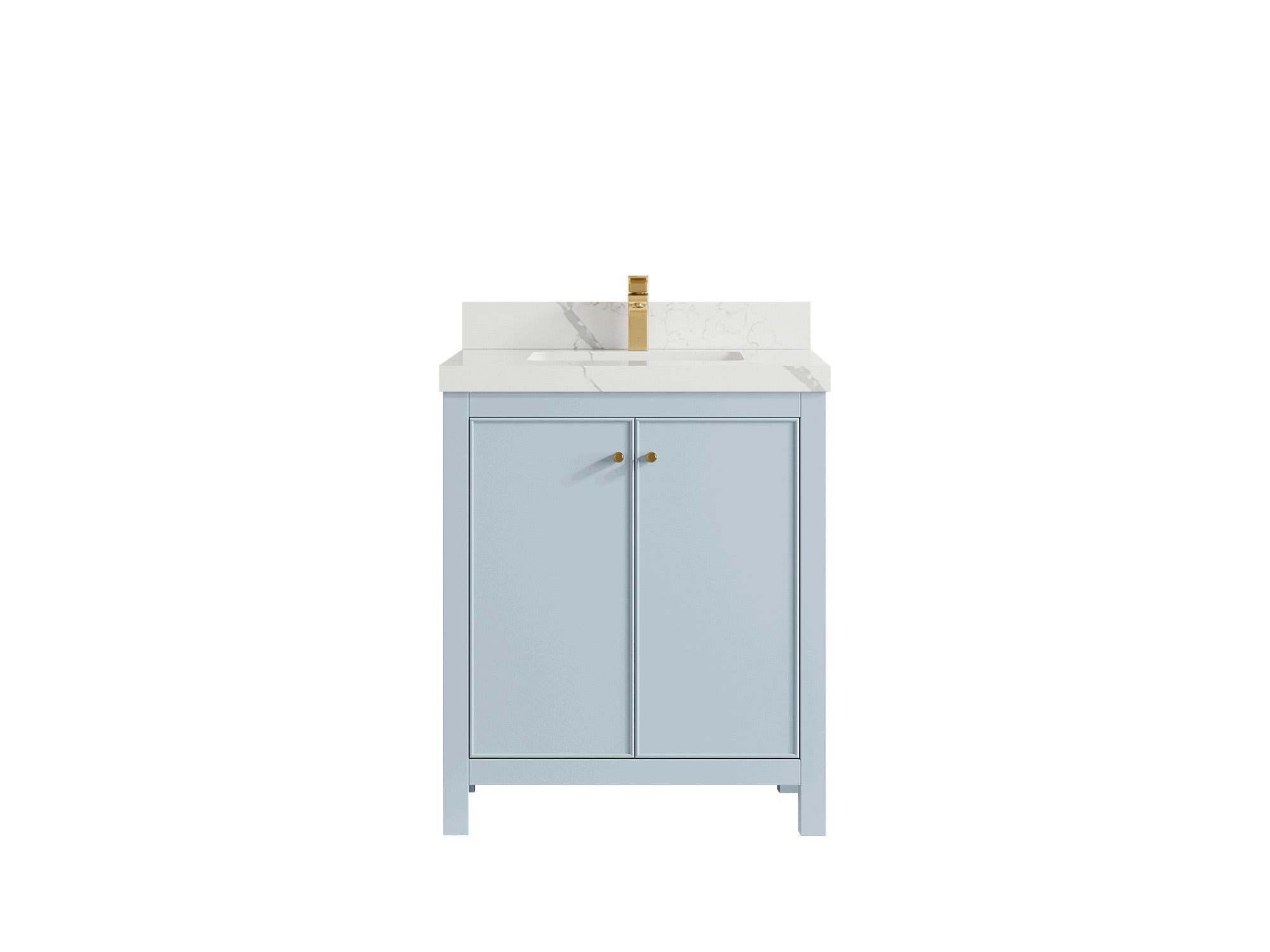 Chicago 30 in. W x 22 in. D Single Sink Bathroom Vanity - Willow Bath and Vanity