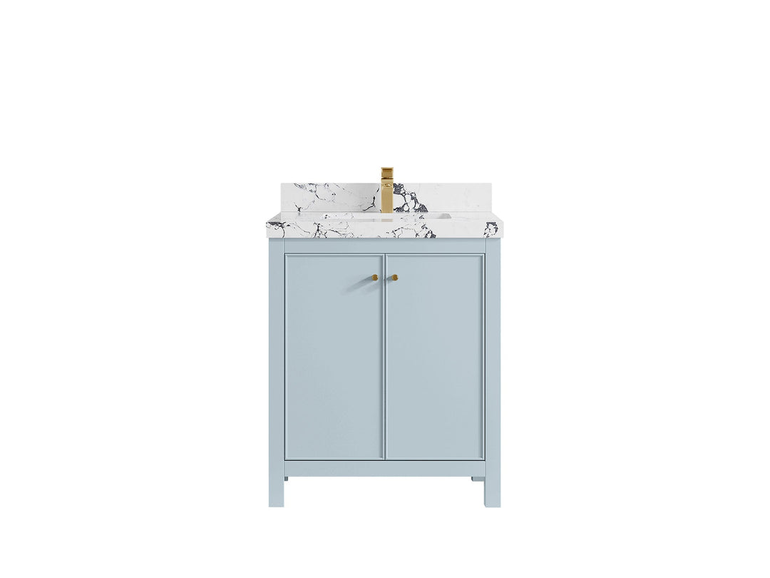 Chicago 30 in. W x 22 in. D Single Sink Bathroom Vanity - Willow Bath and Vanity