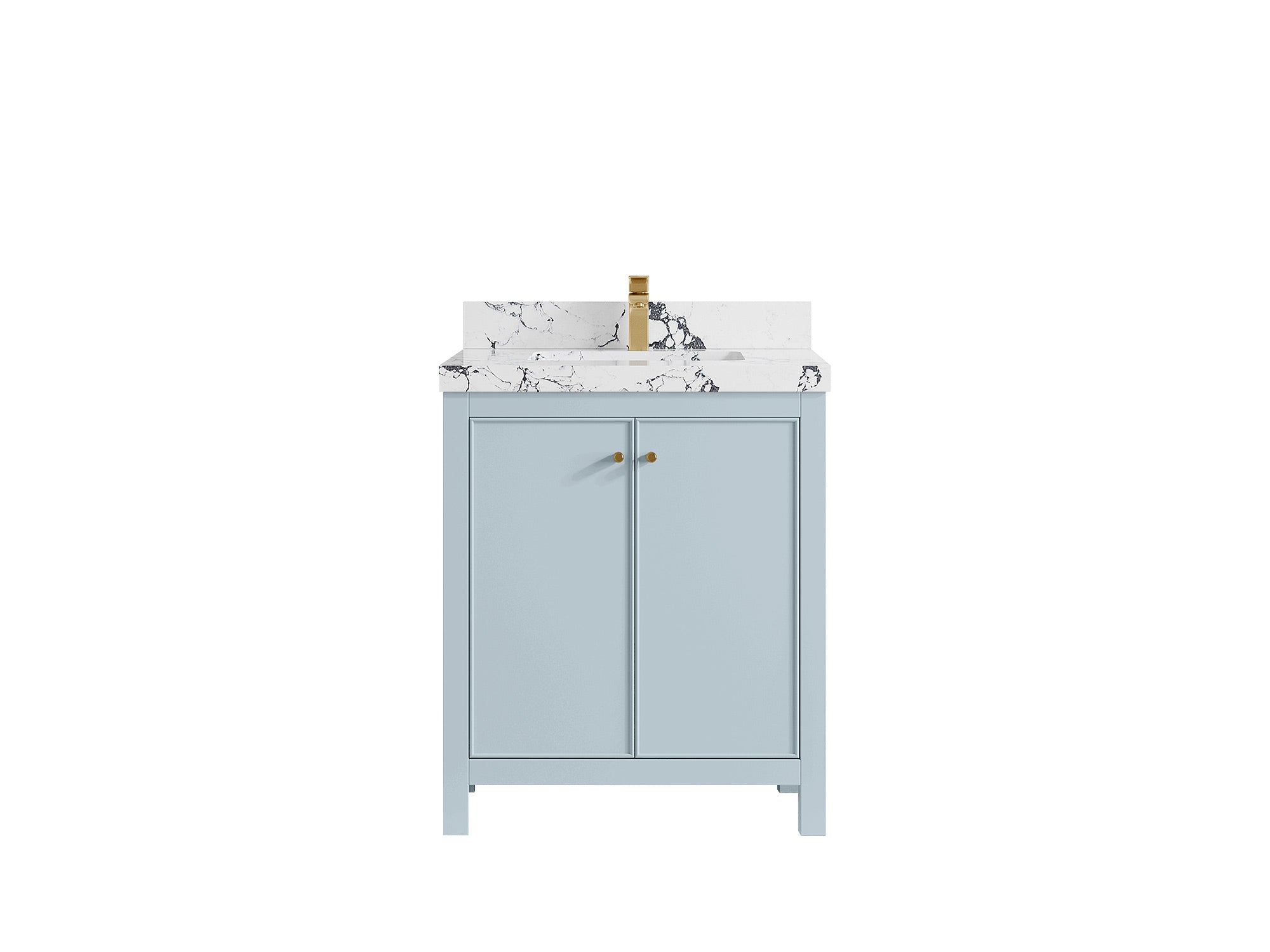 Chicago 30 in. W x 22 in. D Single Sink Bathroom Vanity - Willow Bath and Vanity