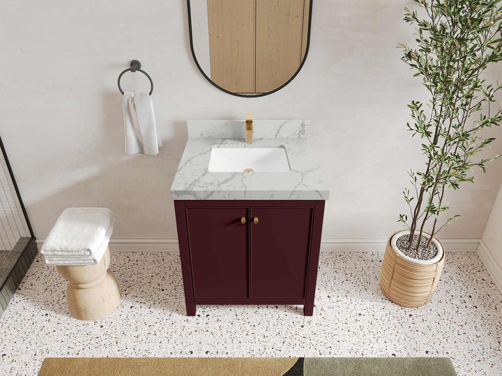Chicago 30 in. W x 22 in. D Single Sink Bathroom Vanity - photo 46