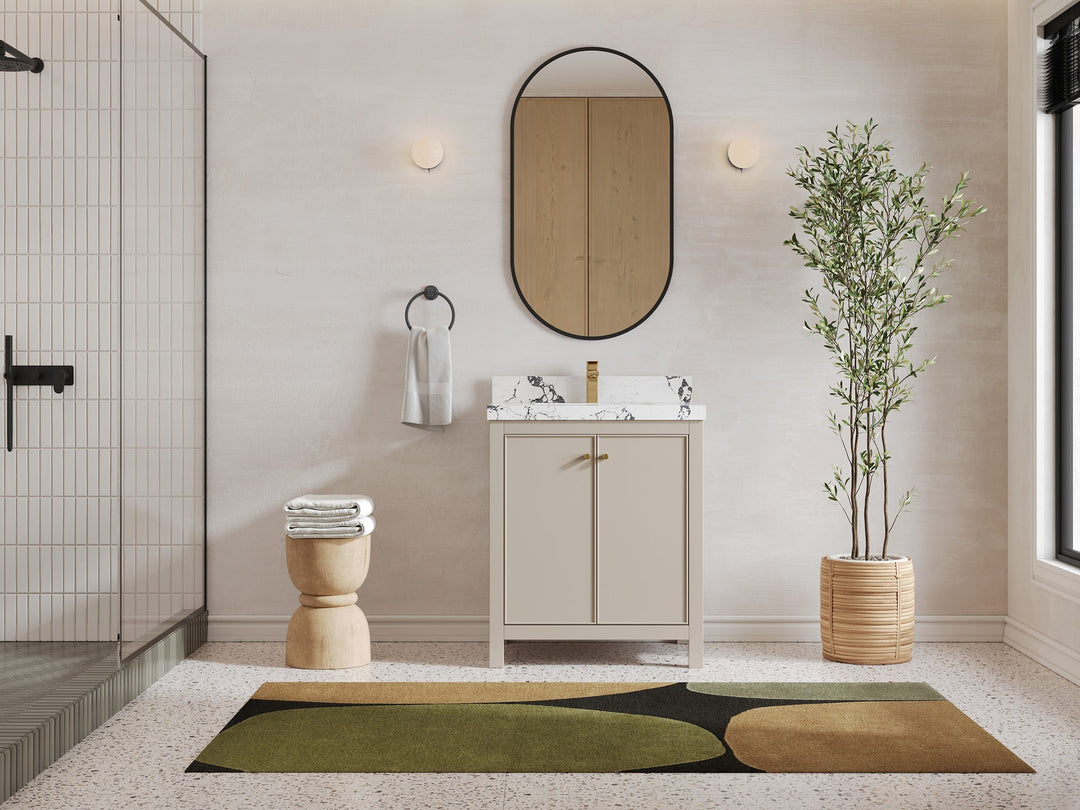 Chicago 30 in. W x 22 in. D Single Sink Bathroom Vanity - Willow Bath and Vanity