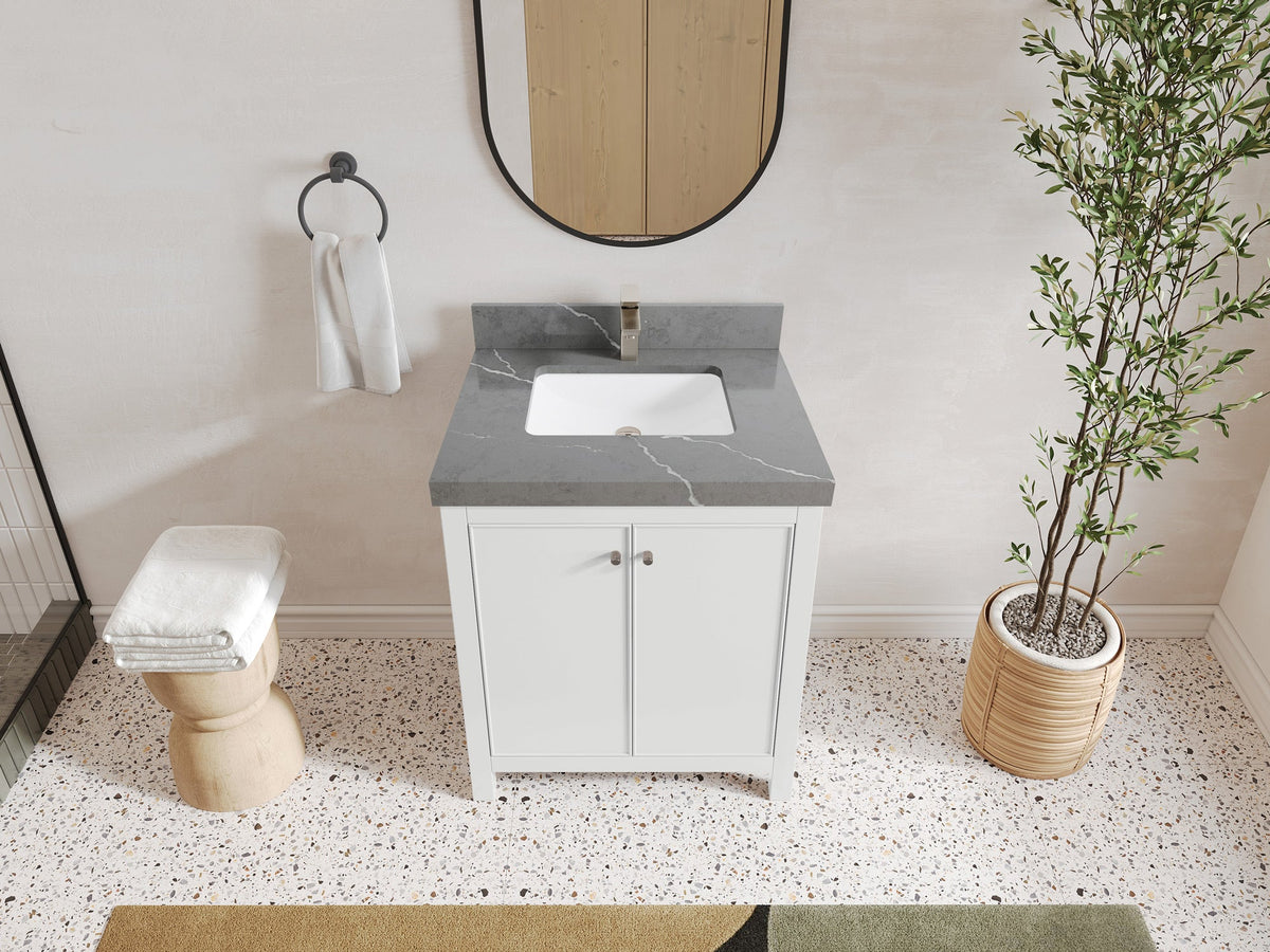 Chicago 30 in. W x 22 in. D Single Sink Bathroom Vanity - Willow Bath and Vanity