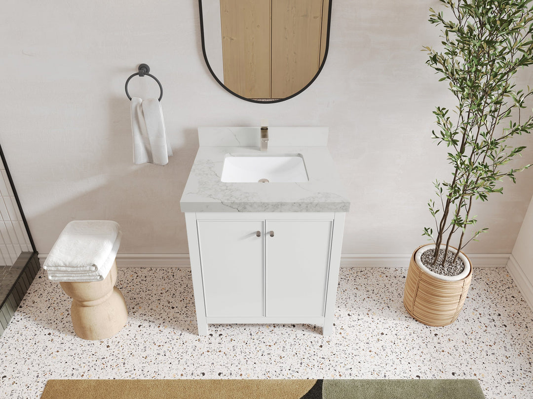 Chicago 30 in. W x 22 in. D Single Sink Bathroom Vanity - Willow Bath and Vanity