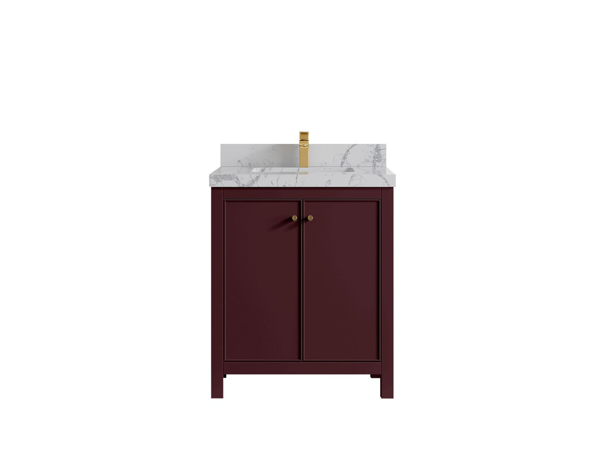 Chicago 30 in. W x 22 in. D Single Sink Bathroom Vanity - Willow Bath and Vanity
