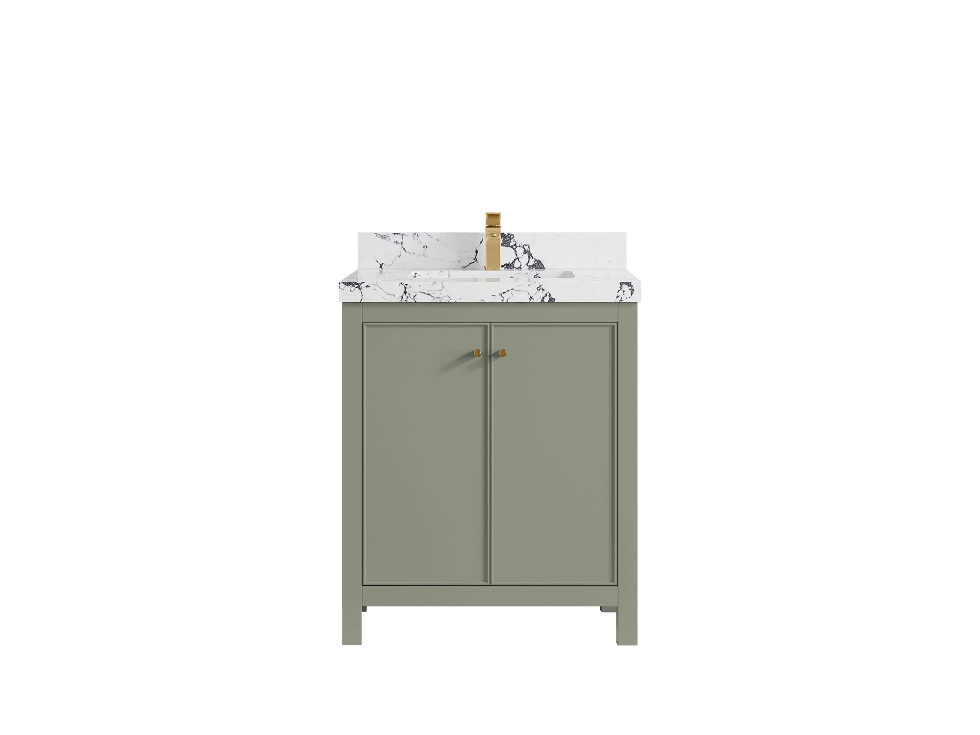 Chicago 30 in. W x 22 in. D Single Sink Bathroom Vanity - Willow Bath and Vanity