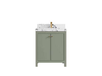 Chicago 30 in. W x 22 in. D Single Sink Bathroom Vanity - Willow Bath and Vanity